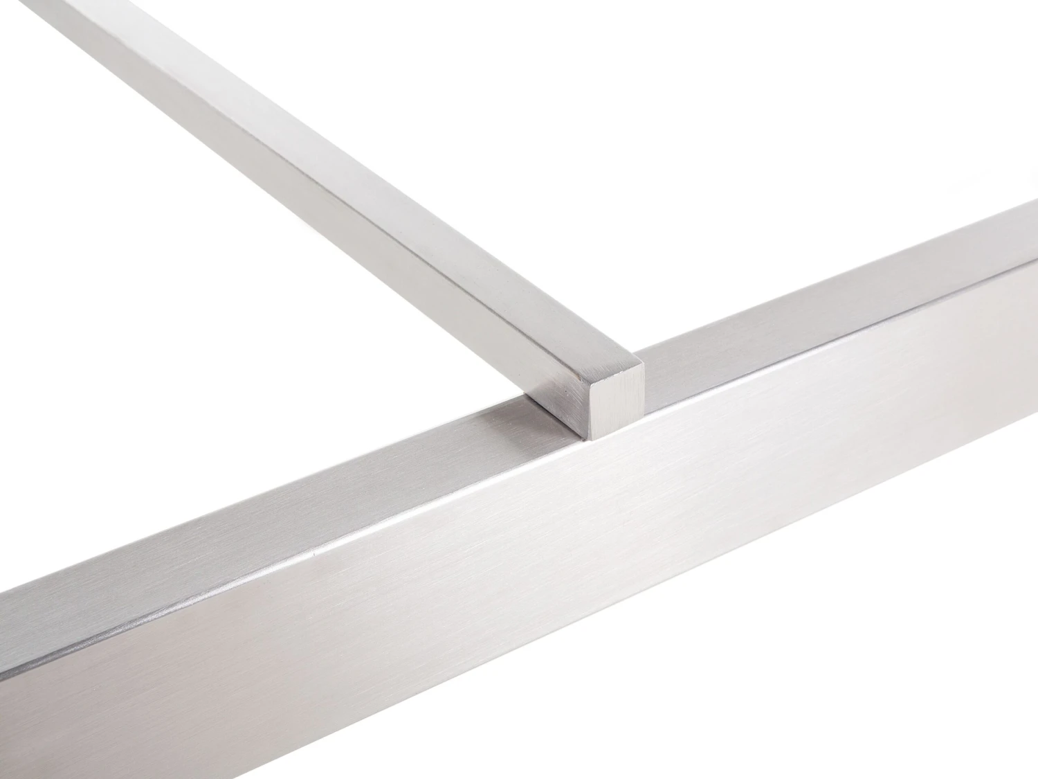 Mesa De Comedor De Metal/granito Plateado/negro Varios Tamaños GROSSETO 10 Mesa De Comedor De Metal/granito Plateado/negro Varios Tamaños GROSSETO - Imagen 8