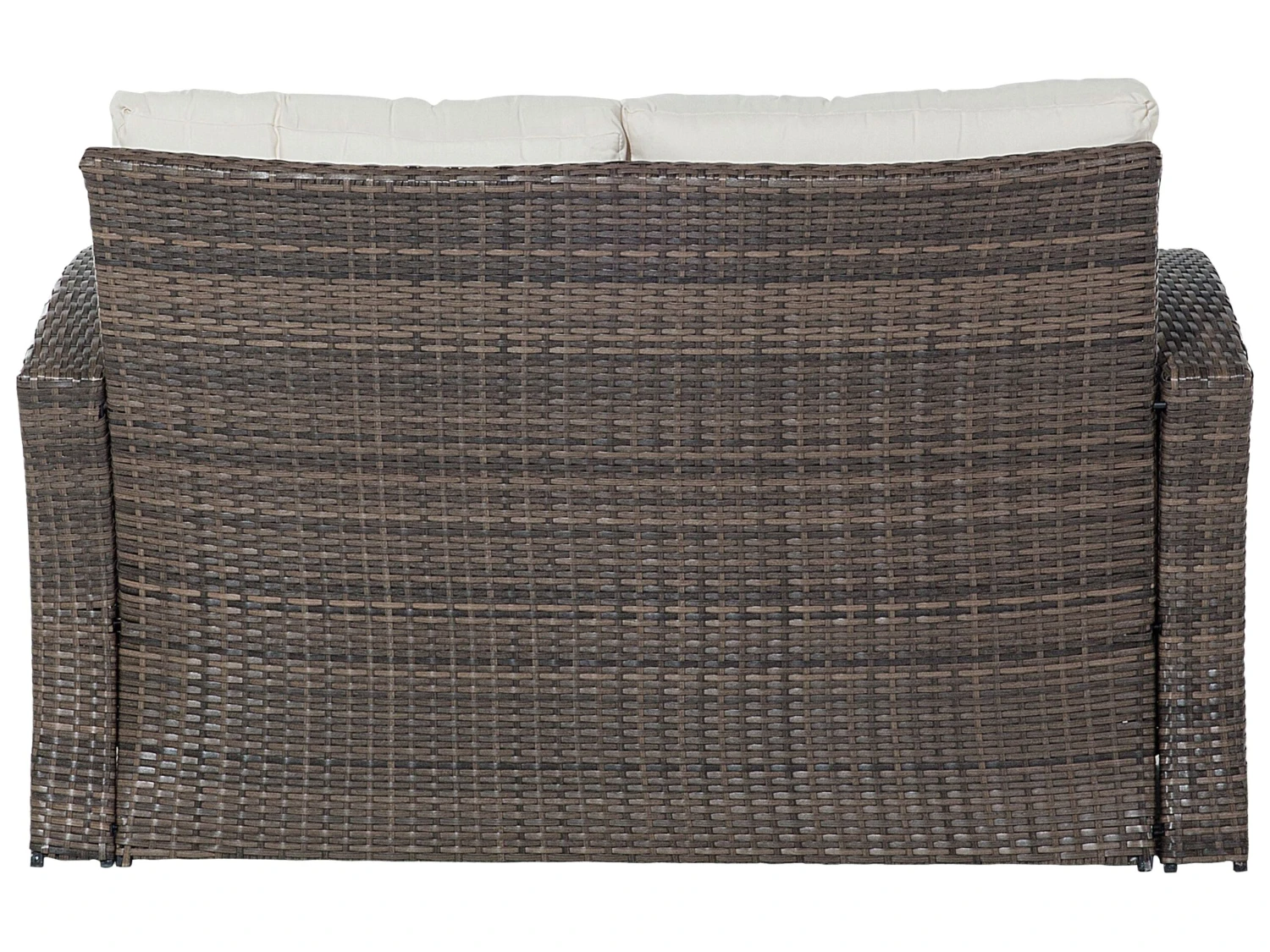 Conjunto De Jardín De Ratán Marrón Oscuro LUCA 10 Conjunto De Jardín De Ratán Marrón Oscuro LUCA - Imagen 8