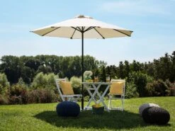 Conjunto De Balcón Blanco FIJI 18 Conjunto De Balcón Blanco FIJI -Beliani undef src sa picid 681002 type whitesh image