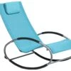 Silla De Jardín Mecedora Azul CAMPO 1 Silla De Jardín Mecedora Azul CAMPO -Beliani undef src sa picid 689277 type whitesh image