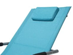 Tumbona De Jardín Mecedora Azul CARANO 19 Tumbona De Jardín Mecedora Azul CARANO -Beliani undef src sa picid 689440 type whitesh image