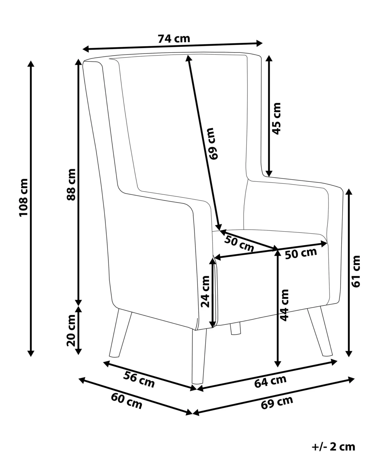 Sillón De Terciopelo Violeta/madera Clara ONEIDA 11 Sillón De Terciopelo Violeta/madera Clara ONEIDA - Imagen 9