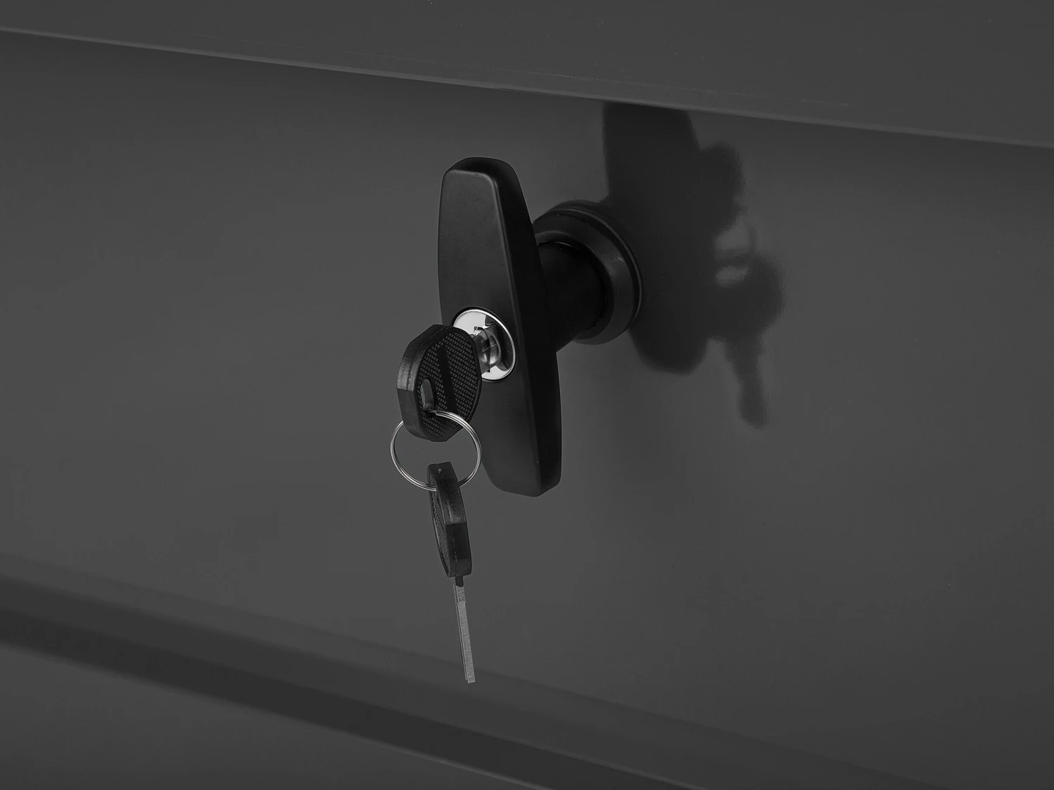 Arcón Para Exterior Gris Grafito 132x62 Cm CEBROSA 10 Arcón Para Exterior Gris Grafito 132x62 Cm CEBROSA - Imagen 8