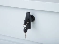 Arcón Para Exterior Gris Claro 132x62 Cm CEBROSA 21 Arcón Para Exterior Gris Claro 132x62 Cm CEBROSA -Beliani undef src sa picid 717710 type whitesh image