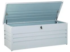 Arcón Para Exterior Gris Claro 165x70 Cm CEBROSA