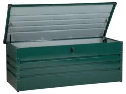 Arcón Para Exterior Verde Oscuro 165 X 70 Cm CEBROSA