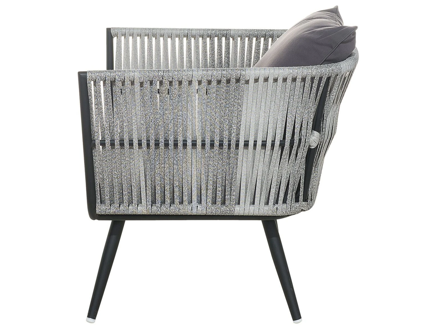 Conjunto De Jardín En Ratán Grafito RAGUSA 11 Conjunto De Jardín En Ratán Grafito RAGUSA - Imagen 9