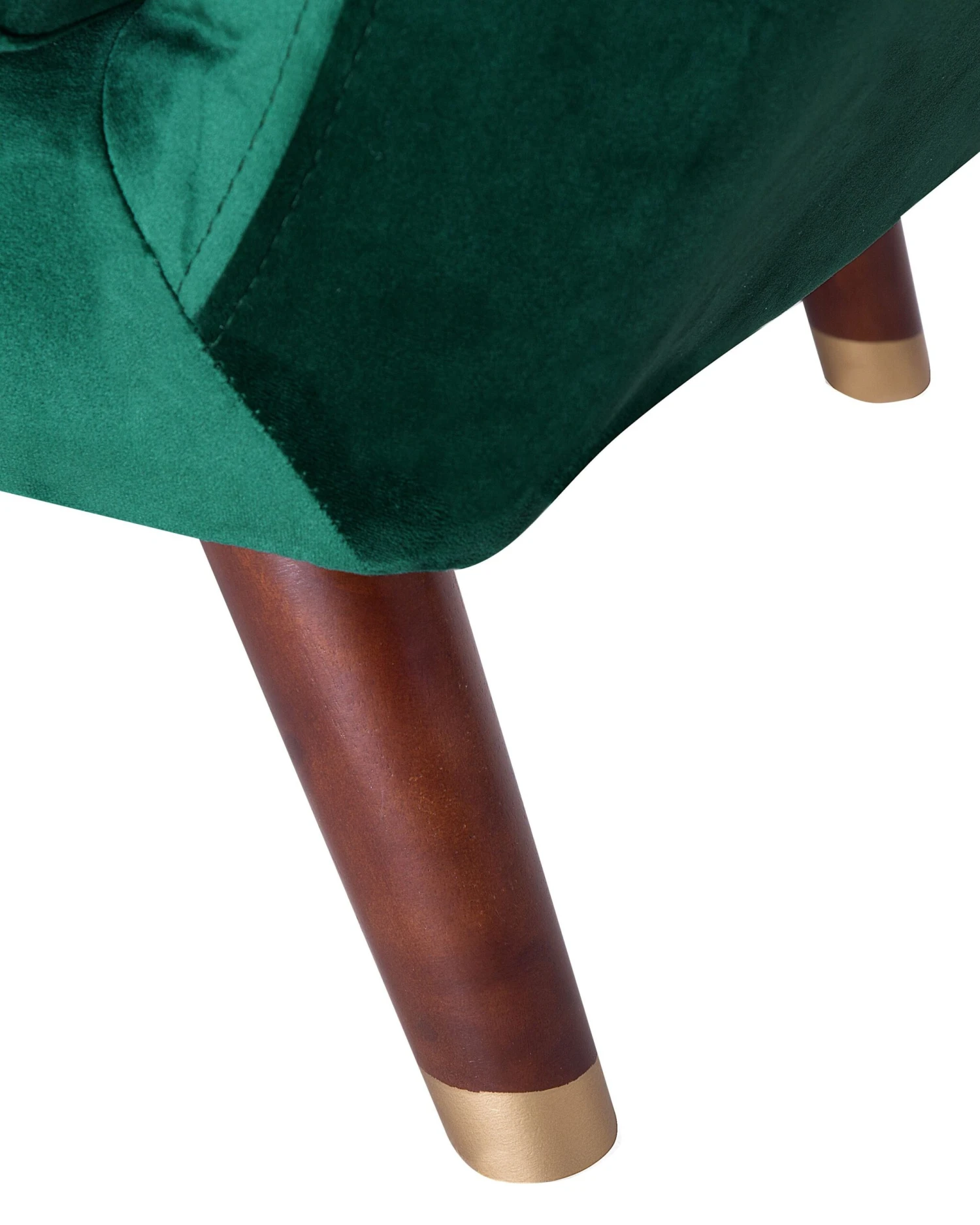 Sillón De Terciopelo Verde BODO 12 Sillón De Terciopelo Verde BODO - Imagen 10