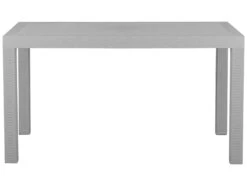 Mesa De Jardín Gris Claro 140 X 80 Cm FOSSANO 11 Mesa De Jardín Gris Claro 140 X 80 Cm FOSSANO -Beliani undef src sa picid 744680 type whitesh image