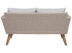 Conjunto De Jardín 4 Plazas De Ratán Color Natural VITTORIA 20 Conjunto De Jardín 4 Plazas De Ratán Color Natural VITTORIA -Beliani undef src sa picid 744960 type whitesh image