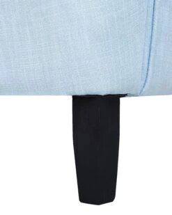 Sillón De Poliéster Azul Claro/marrón ABSON 16 Sillón De Poliéster Azul Claro/marrón ABSON -Beliani undef src sa picid 747427 type whitesh image