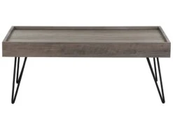 Mesa De Centro Madera Oscura/negro/gris Pardo 100 X 60 Cm WELTON 15 Mesa De Centro Madera Oscura/negro/gris Pardo 100 X 60 Cm WELTON -Beliani undef src sa picid 749912 type whitesh image