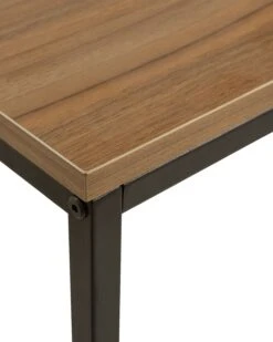 Consola Madera Oscura/negro 100 X 30 Cm TULIA 18 Consola Madera Oscura/negro 100 X 30 Cm TULIA -Beliani undef src sa picid 757509 type whitesh image