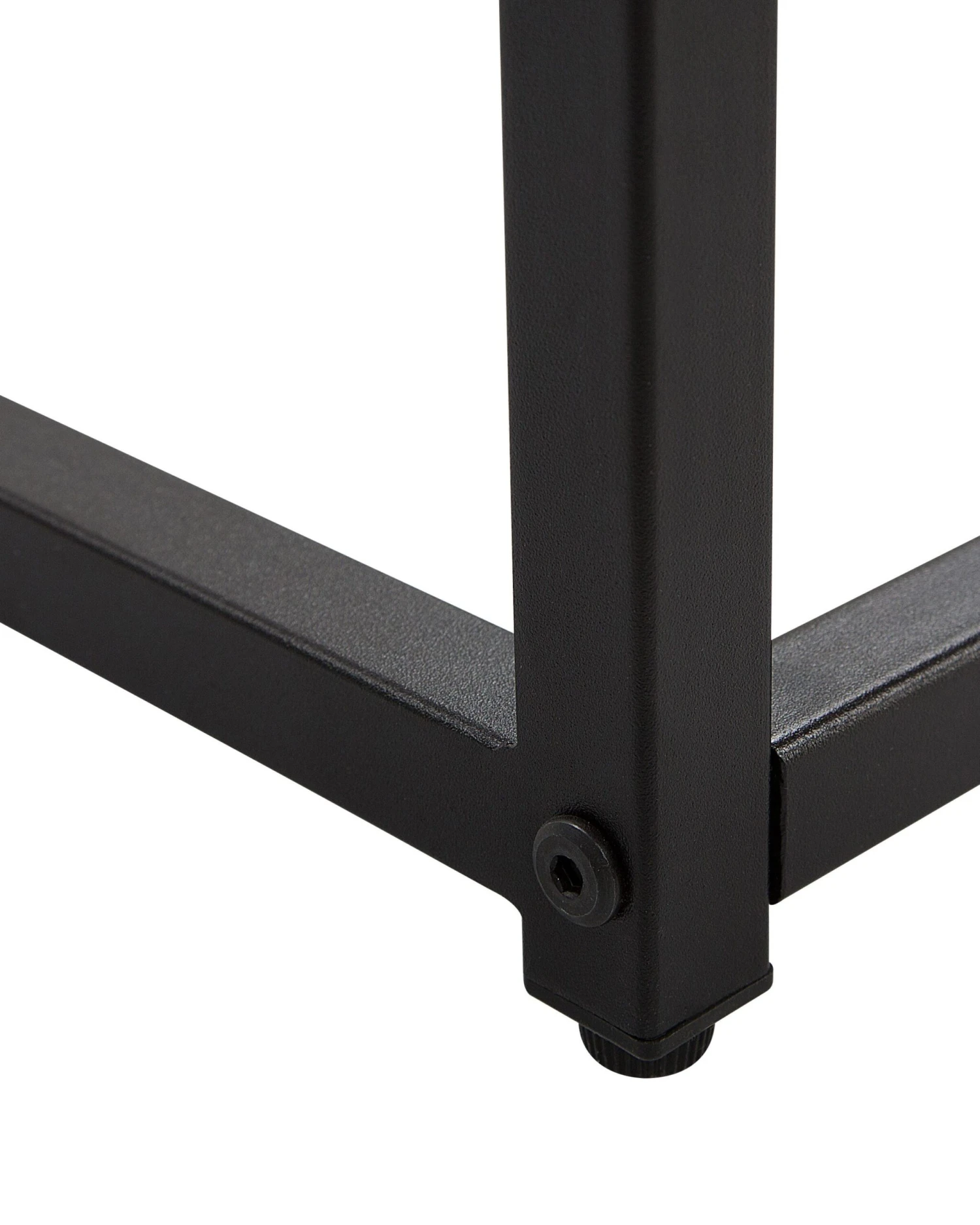 Consola De Vidrio Templado Blanco/negro 80 X 30 Cm DORRIS 9 Consola De Vidrio Templado Blanco/negro 80 X 30 Cm DORRIS - Imagen 7