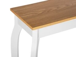 Consola Madera Clara/blanco 100 X 31 Cm HARTFORD 12 Consola Madera Clara/blanco 100 X 31 Cm HARTFORD -Beliani undef src sa picid 758507 type whitesh image