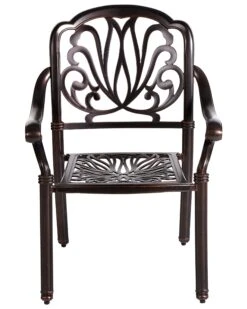 Conjunto De 4 Sillas De Metal Marrón Oscuro/beige ANCONA 16 Conjunto De 4 Sillas De Metal Marrón Oscuro/beige ANCONA -Beliani undef src sa picid 765484 type whitesh image