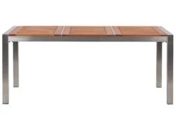 Conjunto De Jardín Mesa Con Tablero De Madera 180x90, 6 Sillas Negras GROSSETO 16 Conjunto De Jardín Mesa Con Tablero De Madera 180x90, 6 Sillas Negras GROSSETO -Beliani undef src sa picid 768476 type whitesh image