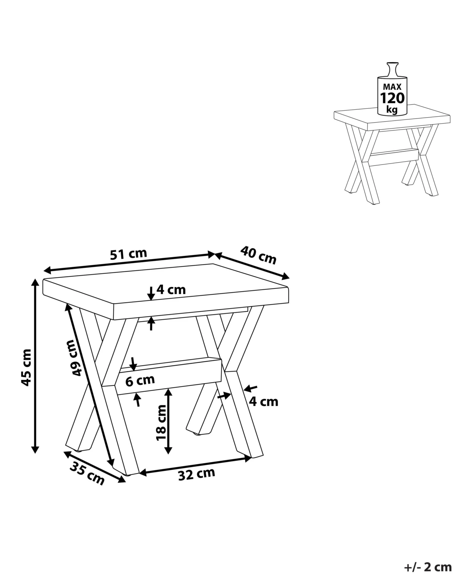 Taburete De Jardín De Cemento Reforzado Gris/madera Clara OLBIA 9 Taburete De Jardín De Cemento Reforzado Gris/madera Clara OLBIA - Imagen 7