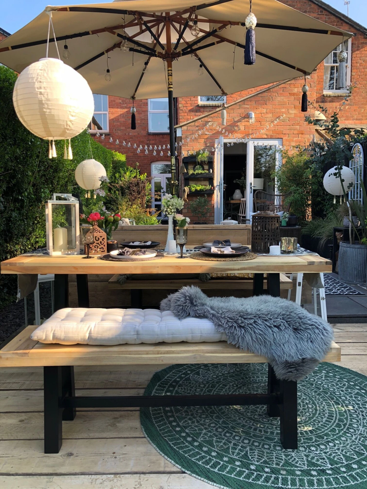 Banco De Madera Negro/marrón SCANIA 6 Banco De Madera Negro/marrón SCANIA - Imagen 4