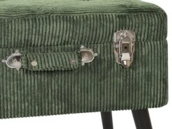 Taburete De Pana Verde Oscuro MALLARD 18 Taburete De Pana Verde Oscuro MALLARD -Beliani undef src sa picid 773600 type whitesh image