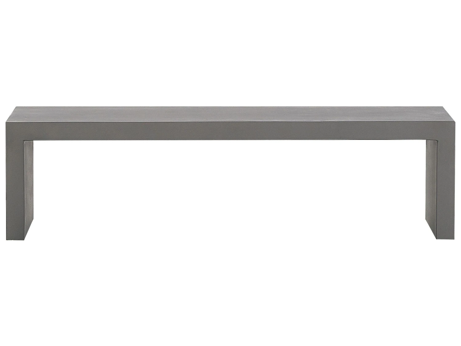 Banco De Jardín De Cemento Reforzado Gris 150 Cm TARANTO 10 Banco De Jardín De Cemento Reforzado Gris 150 Cm TARANTO - Imagen 8