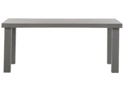 Conjunto De Jardín De Cemento Reforzado Mesa Y 2 Bancos Gris TARANTO 16 Conjunto De Jardín De Cemento Reforzado Mesa Y 2 Bancos Gris TARANTO -Beliani undef src sa picid 775862 type whitesh image