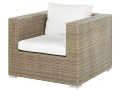 Conjunto De Jardín De Ratán Marrón MAESTRO II 21 Conjunto De Jardín De Ratán Marrón MAESTRO II -Beliani undef src sa picid 776301 type whitesh image