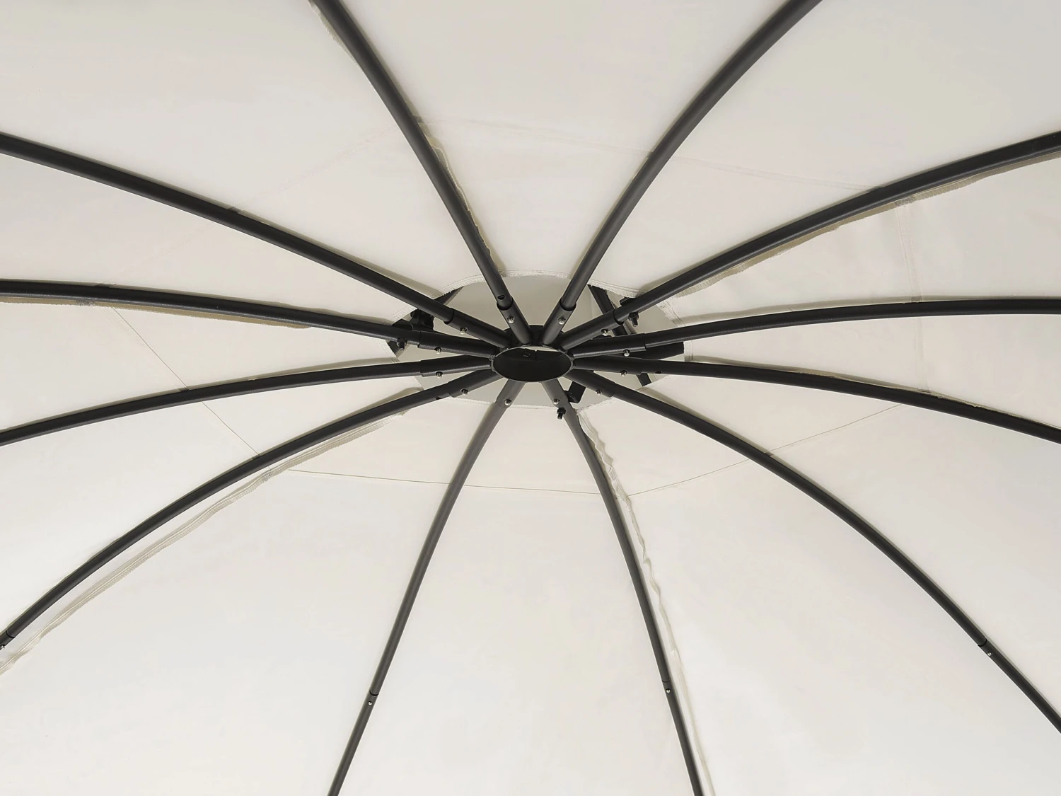 Cenador De Metal Beige/negro 360 Cm SAFARA 6 Cenador De Metal Beige/negro 360 Cm SAFARA - Imagen 4