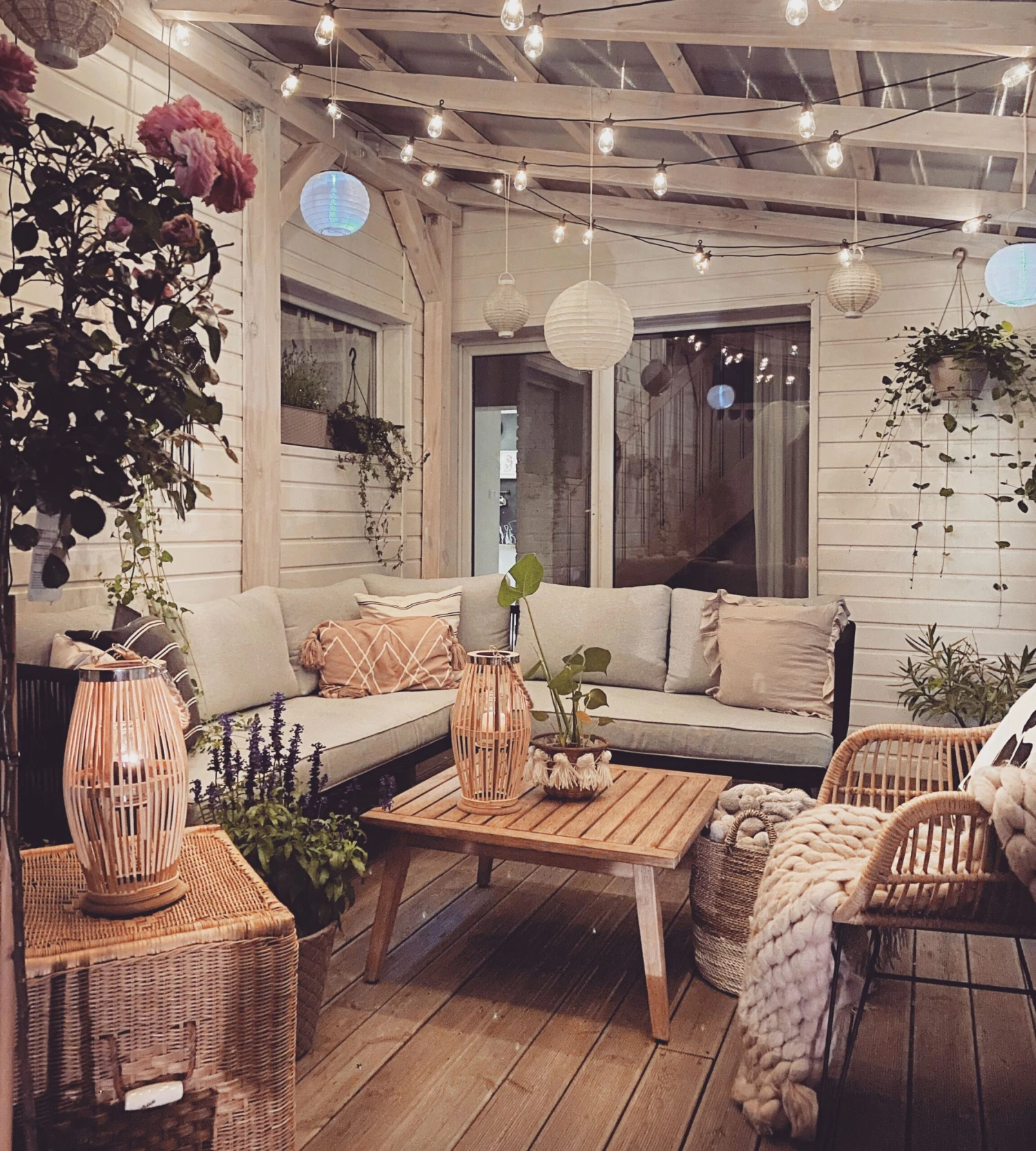 Conjunto De Jardín En Madera De Acacia Gris/marrón ALCAMO - Imagen 8