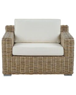 Silla De Jardín De Ratán Beige/natural/blanco Crema ARDEA 14 Silla De Jardín De Ratán Beige/natural/blanco Crema ARDEA -Beliani undef src sa picid 785365 type whitesh image