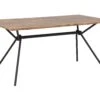 Mesa De Comedor Madera Oscura/negro 160 X 90 Cm AMSTERDAM 1 Mesa De Comedor Madera Oscura/negro 160 X 90 Cm AMSTERDAM -Beliani undef src sa picid 785985 type whitesh image