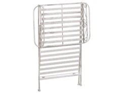 Mesa Auxiliar De Metal Blanco 40 X 35 Cm ANCUD 16 Mesa Auxiliar De Metal Blanco 40 X 35 Cm ANCUD -Beliani undef src sa picid 790932 type whitesh image