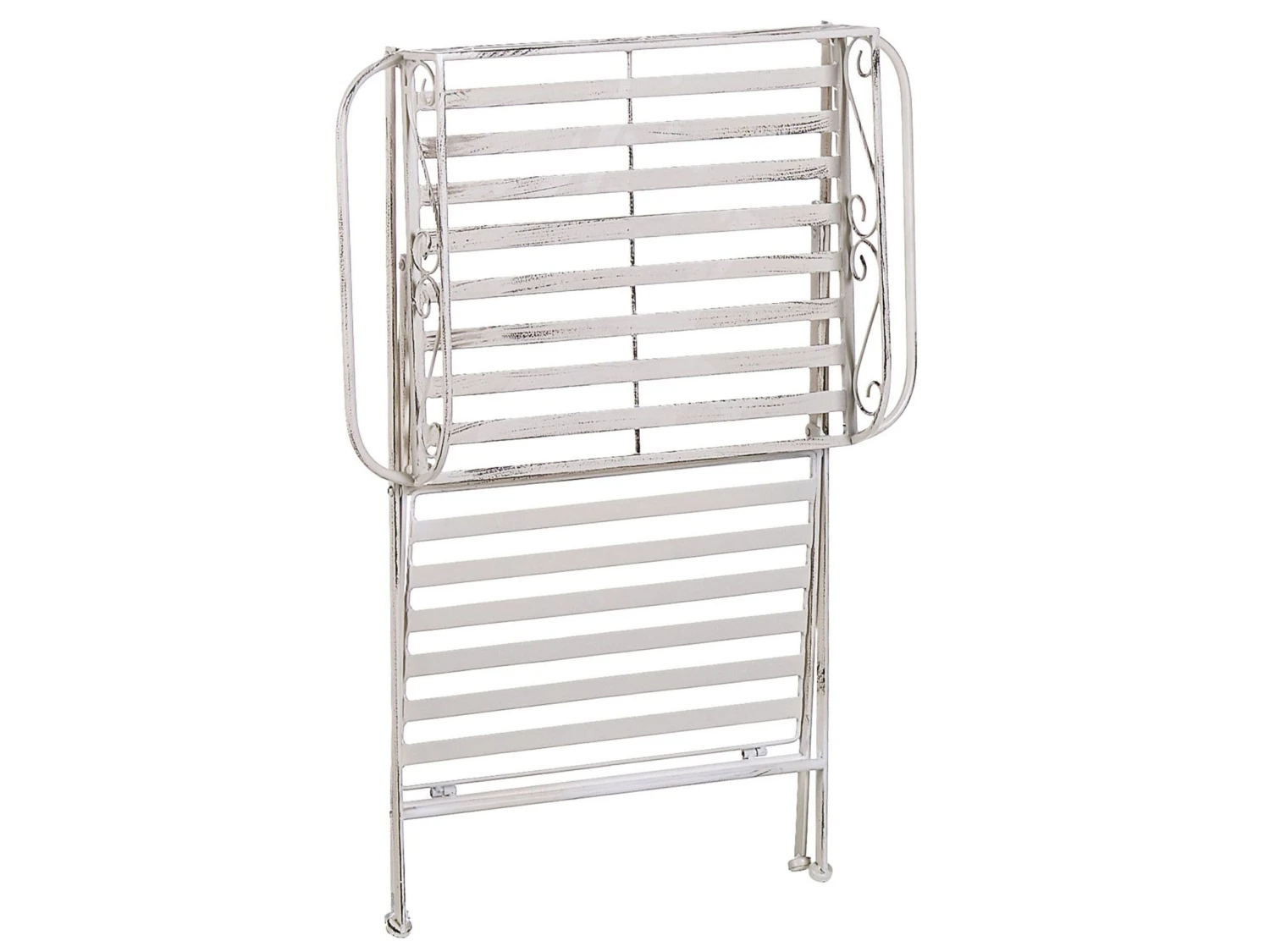 Mesa Auxiliar De Metal Blanco 40 X 35 Cm ANCUD 8 Mesa Auxiliar De Metal Blanco 40 X 35 Cm ANCUD - Imagen 6