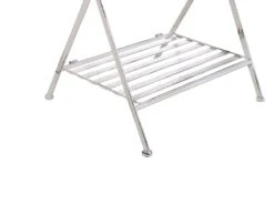 Mesa Auxiliar De Metal Blanco 40 X 35 Cm ANCUD 18 Mesa Auxiliar De Metal Blanco 40 X 35 Cm ANCUD -Beliani undef src sa picid 790934 type whitesh image
