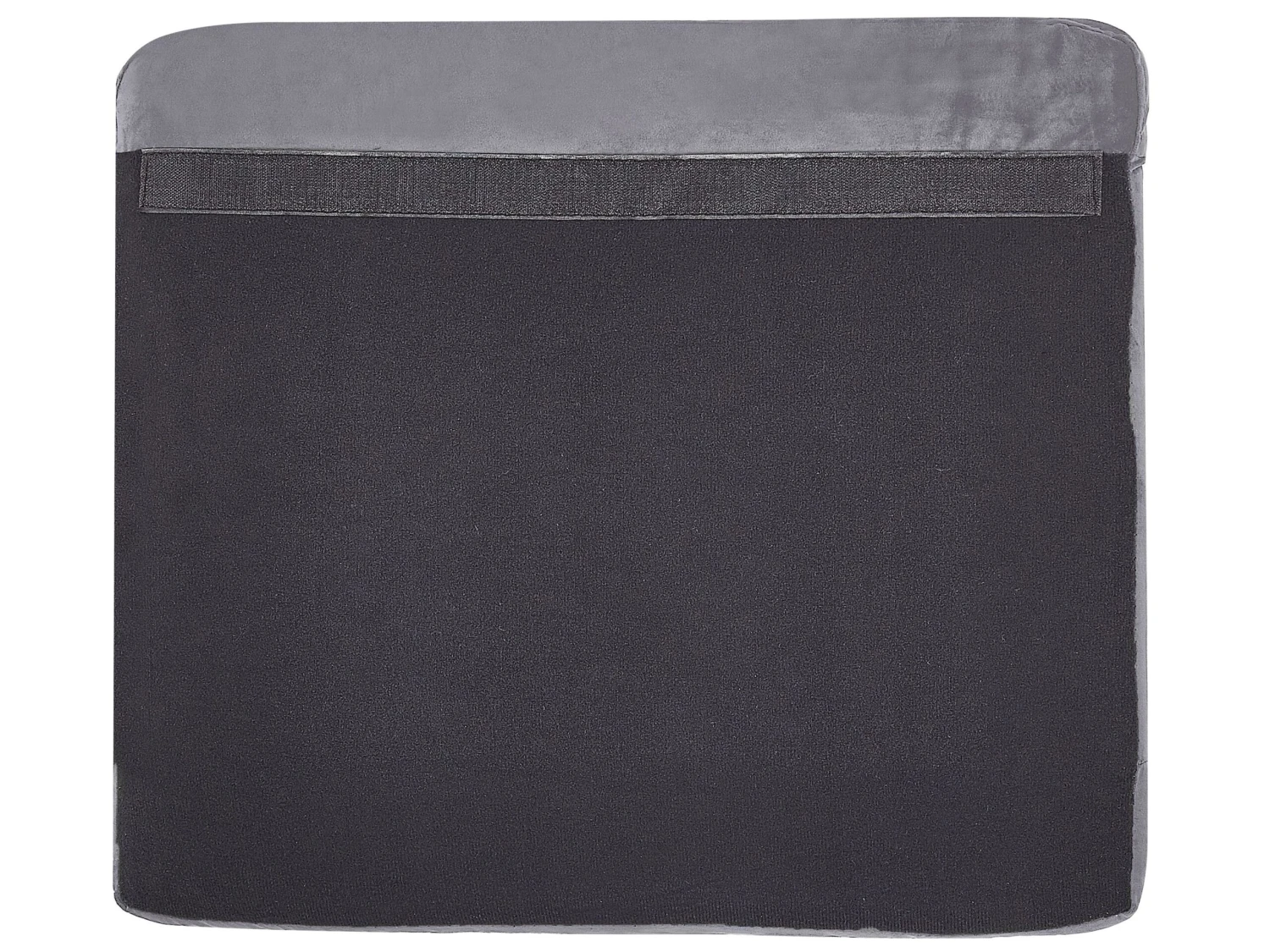Sillón De Terciopelo Con Funda Extraíble Gris BERNES 11 Sillón De Terciopelo Con Funda Extraíble Gris BERNES - Imagen 9