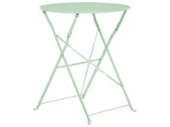 Conjunto De Balcón De Metal Verde Menta FIORI 16 Conjunto De Balcón De Metal Verde Menta FIORI -Beliani undef src sa picid 797419 type whitesh image