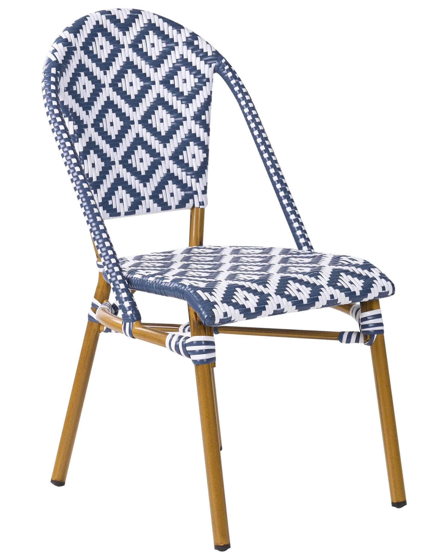 Conjunto De Jardín 4 Plazas Azul/blanco RIFREDDO 8 Conjunto De Jardín 4 Plazas Azul/blanco RIFREDDO - Imagen 6