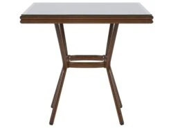 Conjunto De Jardín Negro/madera Oscura 4 Plazas CASPRI 20 Conjunto De Jardín Negro/madera Oscura 4 Plazas CASPRI -Beliani undef src sa picid 799101 type whitesh image