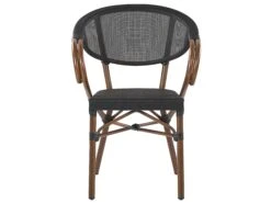 Conjunto De Jardín Negro/madera Oscura 4 Plazas CASPRI 15 Conjunto De Jardín Negro/madera Oscura 4 Plazas CASPRI -Beliani undef src sa picid 799106 type whitesh image