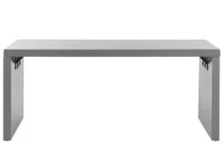 Conjunto De Jardín De Cemento Reforzado Mesa Y 2 Bancos En Forma De U Gris TARANTO 15 Conjunto De Jardín De Cemento Reforzado Mesa Y 2 Bancos En Forma De U Gris TARANTO -Beliani undef src sa picid 804300 type whitesh image