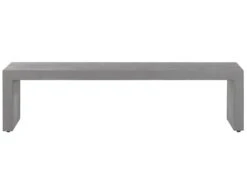 Conjunto De Jardín De Cemento Reforzado Mesa Y 2 Bancos En Forma De U Gris TARANTO 17 Conjunto De Jardín De Cemento Reforzado Mesa Y 2 Bancos En Forma De U Gris TARANTO -Beliani undef src sa picid 804301 type whitesh image