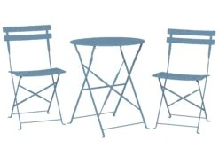 Conjunto De Balcón De Metal Azul Marino FIORI