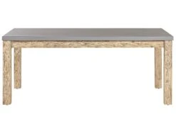 Conjunto De Jardín Mesa Y 2 Bancos De Cemento Reforzado Gris OSTUNI 15 Conjunto De Jardín Mesa Y 2 Bancos De Cemento Reforzado Gris OSTUNI -Beliani undef src sa picid 804942 type whitesh image