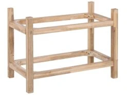 Estante De Cemento Reforzado Gris/madera Clara OLIENA 14 Estante De Cemento Reforzado Gris/madera Clara OLIENA -Beliani undef src sa picid 806278 type whitesh image