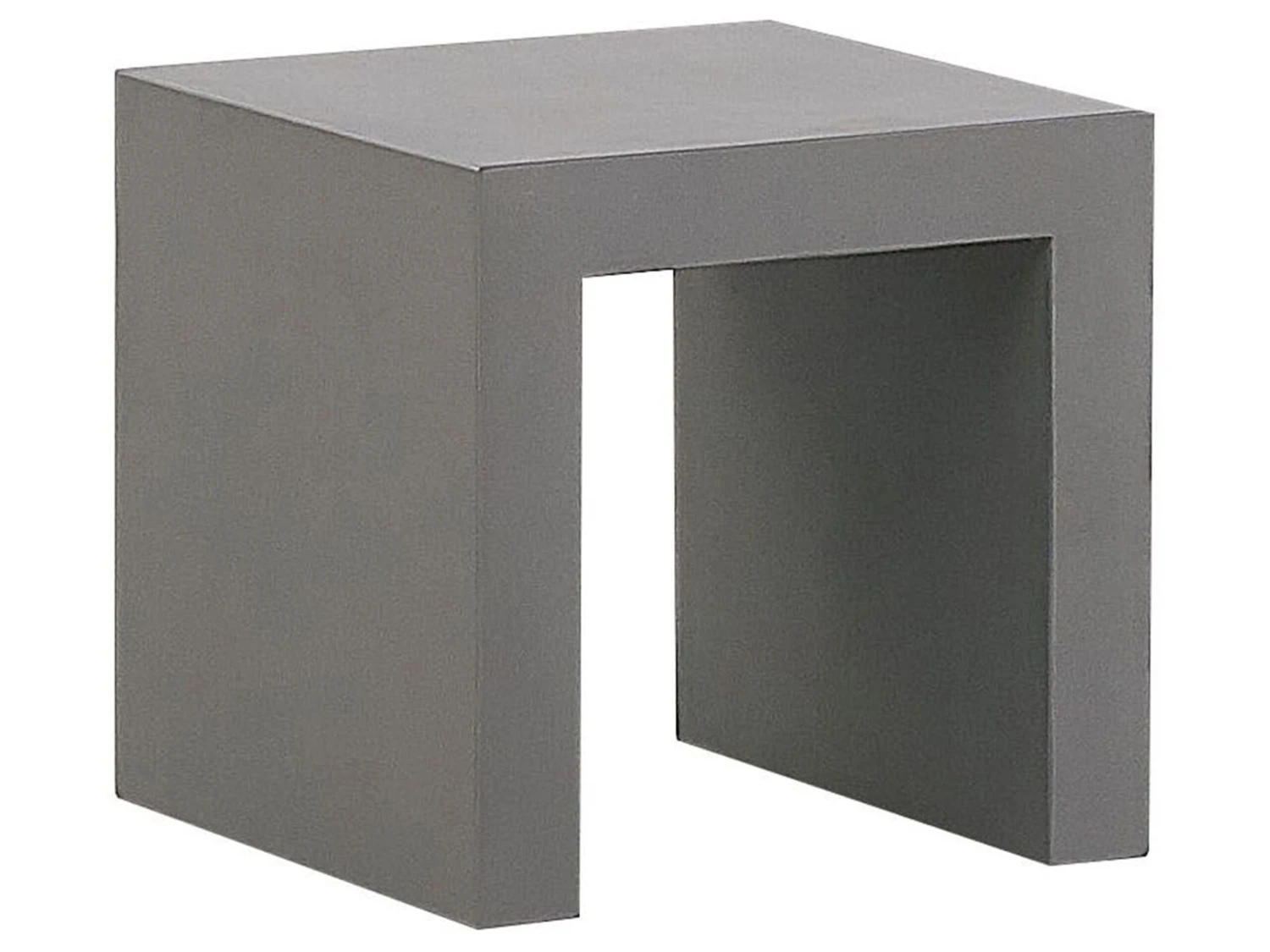 Conjunto De Jardín De Cemento Reforzado Mesa 90 X 90 Cm 4 Taburetes Gris/madera Clara OLBIA/TARANTO 9 Conjunto De Jardín De Cemento Reforzado Mesa 90 X 90 Cm 4 Taburetes Gris/madera Clara OLBIA/TARANTO - Imagen 7