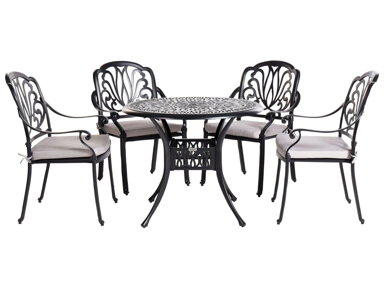 Conjunto De Jardín Negro ANCONA 3 Conjunto De Jardín Negro ANCONA