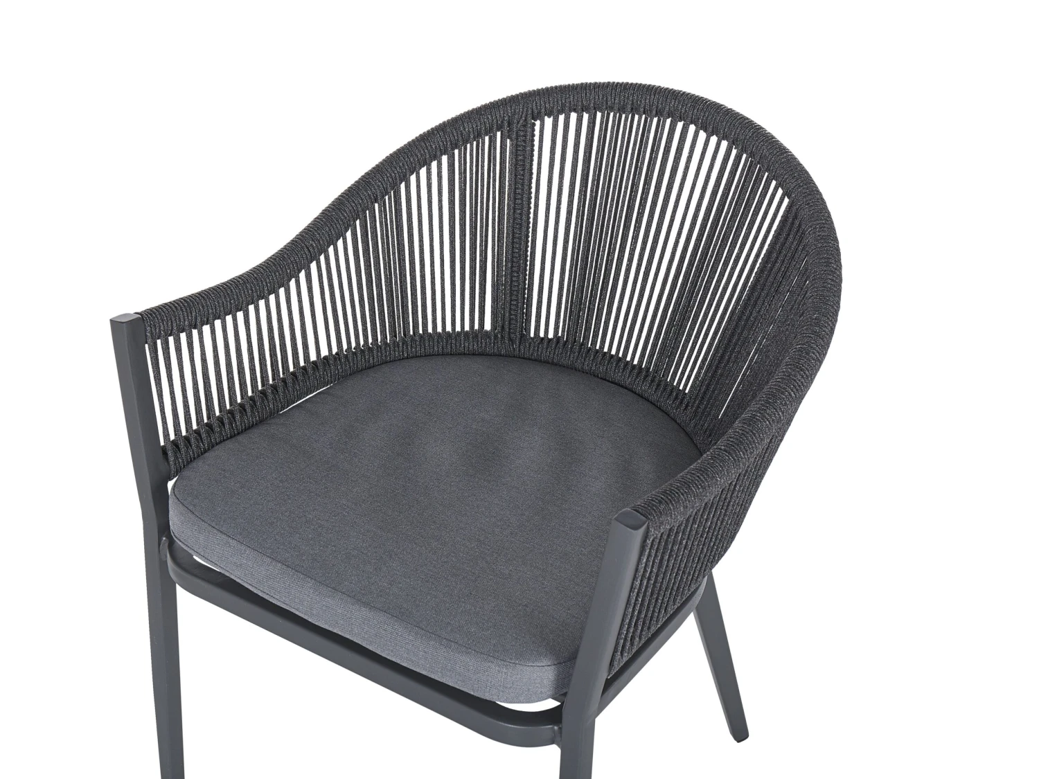 Conjunto De Jardín 4 Plazas Gris MILETO 7 Conjunto De Jardín 4 Plazas Gris MILETO - Imagen 5