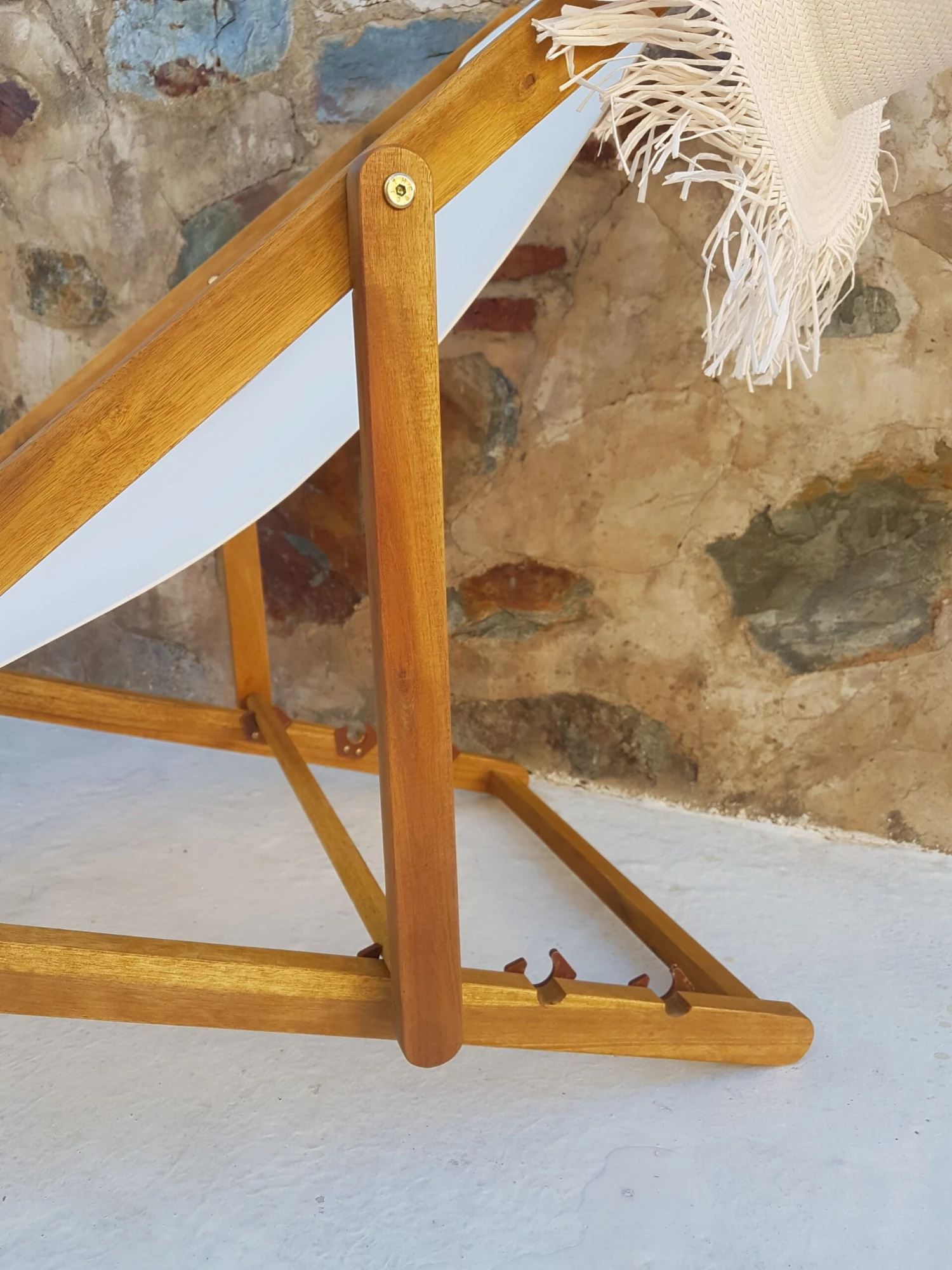 Tumbona De Jardín Beige AVELLINO 11 Tumbona De Jardín Beige AVELLINO - Imagen 9