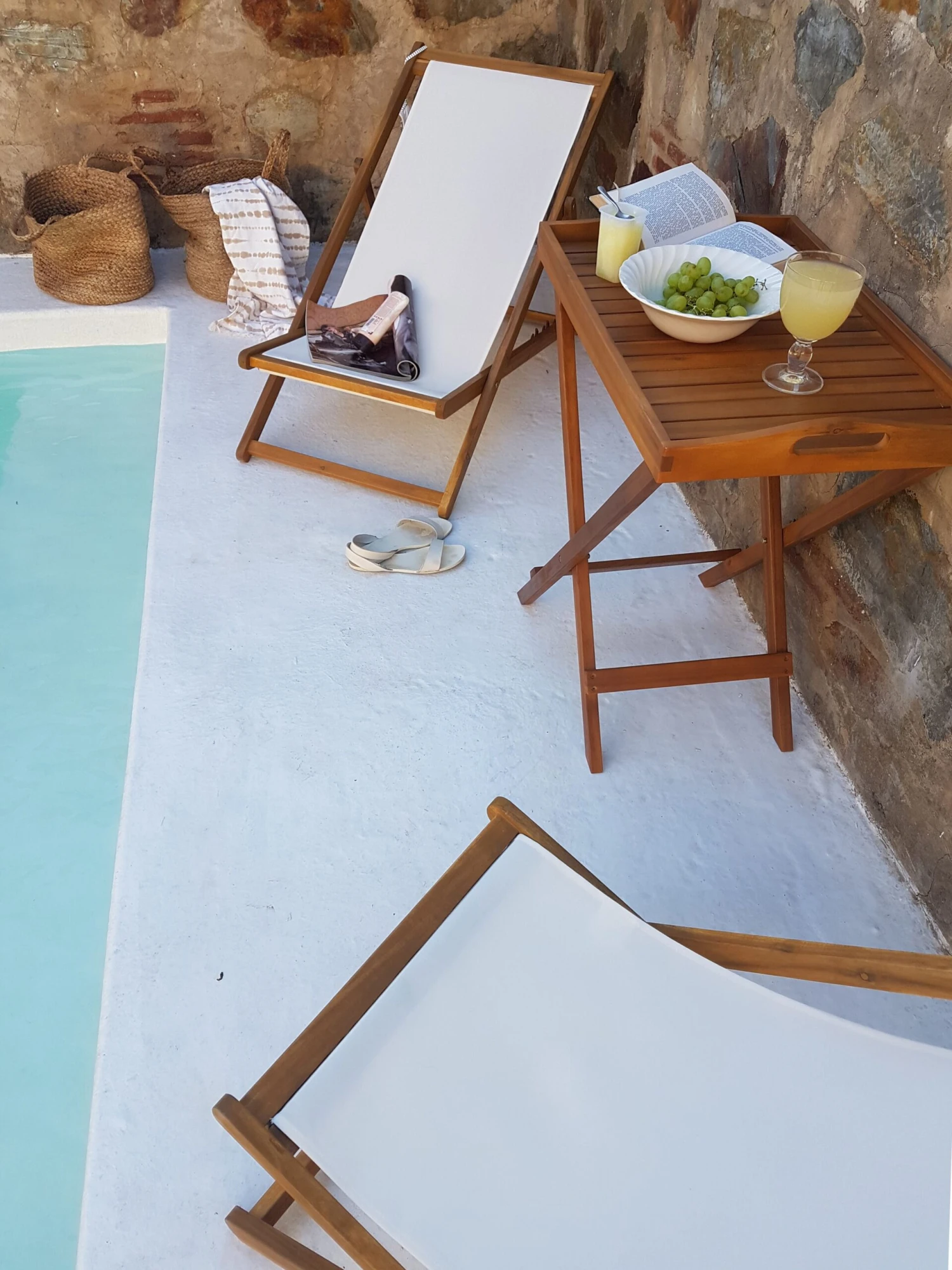 Tumbona De Jardín Beige AVELLINO 10 Tumbona De Jardín Beige AVELLINO - Imagen 8