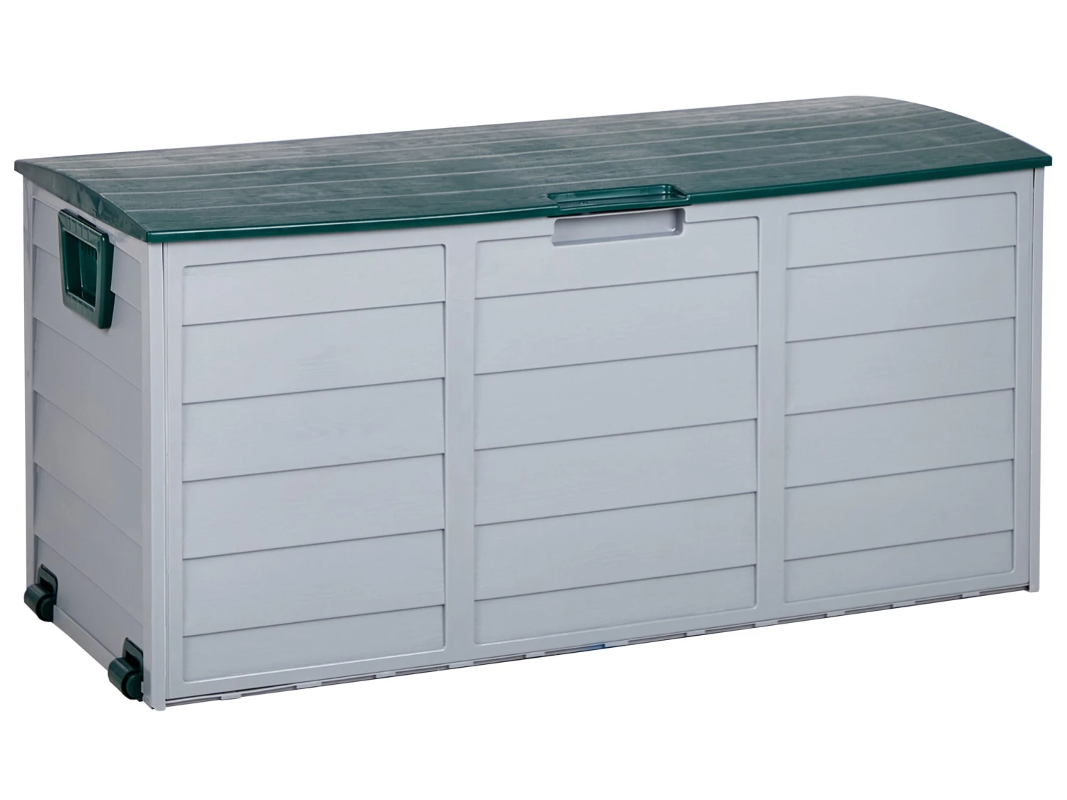 Arcón Para Exterior Beige/verde 112 X 50 Cm LOCARNO 5 Arcón Para Exterior Beige/verde 112 X 50 Cm LOCARNO - Imagen 3